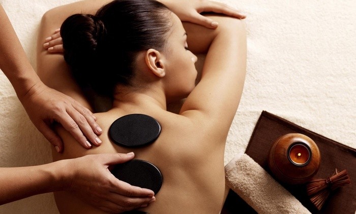 Hot stone massage in Barrie provided by registered massage therapist at MyoDynamic Health